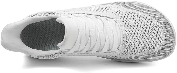 Men's Wide Toe Casual Mesh Sneakers, Barefoot Minimalist Flats, Plus Big Size, Breathable