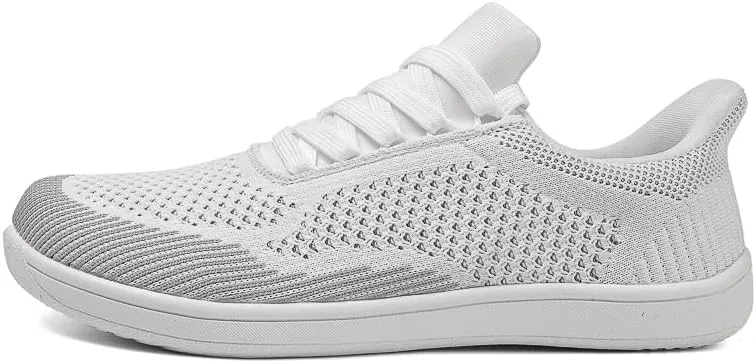 Men's Wide Toe Casual Mesh Sneakers, Barefoot Minimalist Flats, Plus Big Size, Breathable