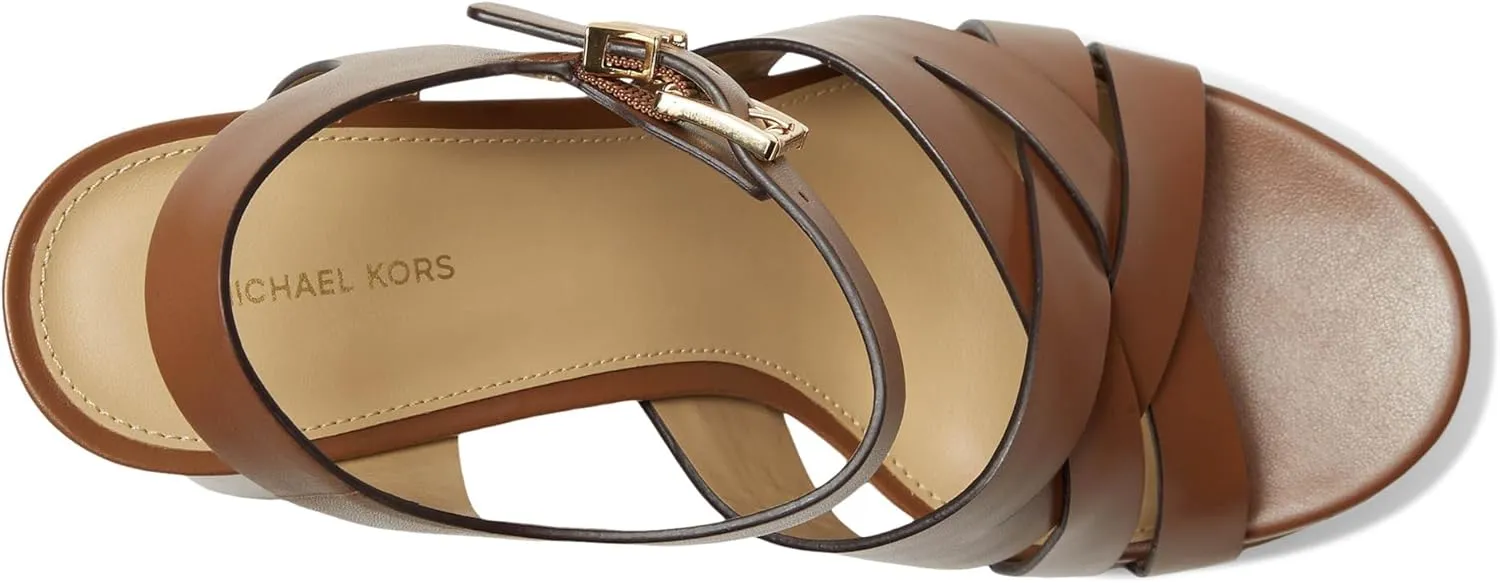 Michael Kors Women's Nora Platform Sandal Heeled