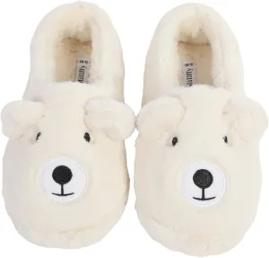 Millffy Womens Cute Cartoon Animal Soft Warm Plush Fuzzy Bear Slippers Winter House Shoes Lamb Slippers Sneakers