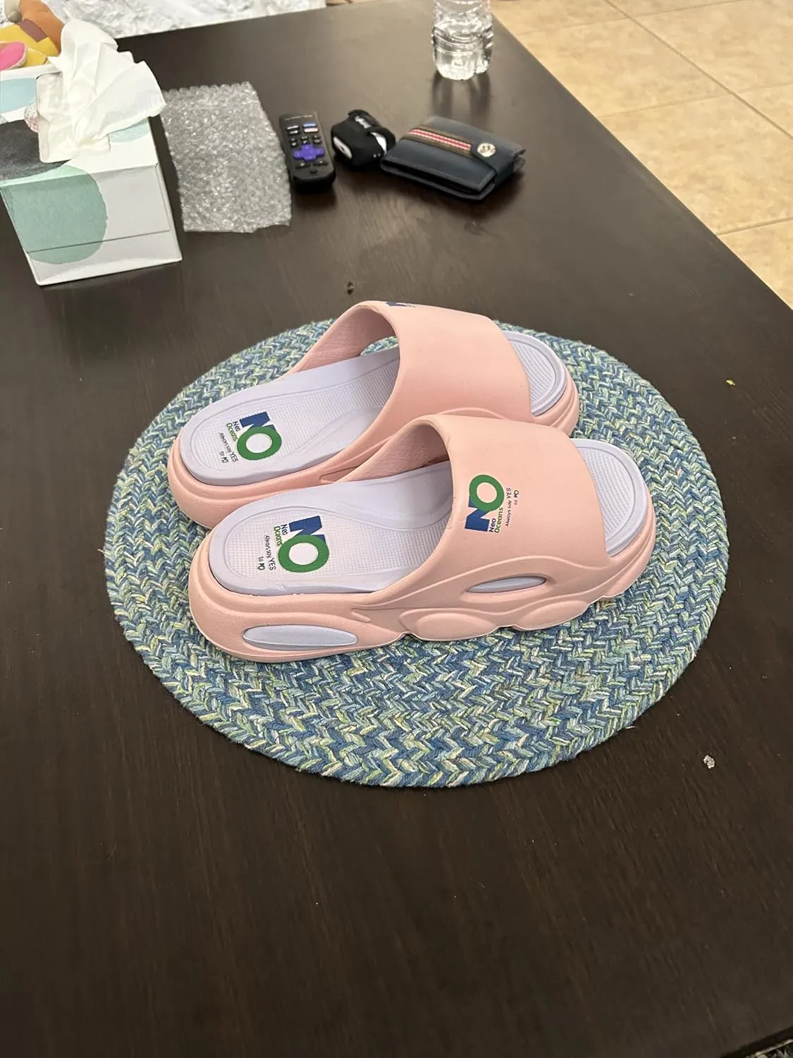 Neo Designer Ergonomic EVA Soft Thick Cushion Recovery Slider Slipper Open Toe With Arch Support for Women