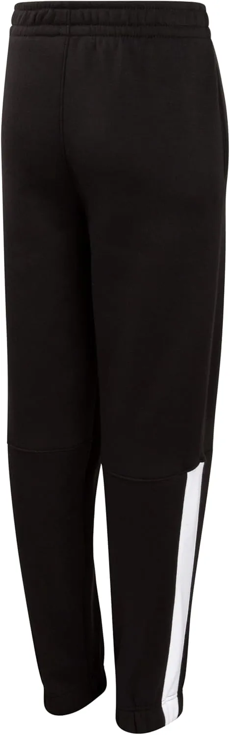 New Balance Boys Sweatpants - 2 Pack Lightweight Fleece Boys Athletic Pants with Pockets and Adjustable Waistband (8-20)