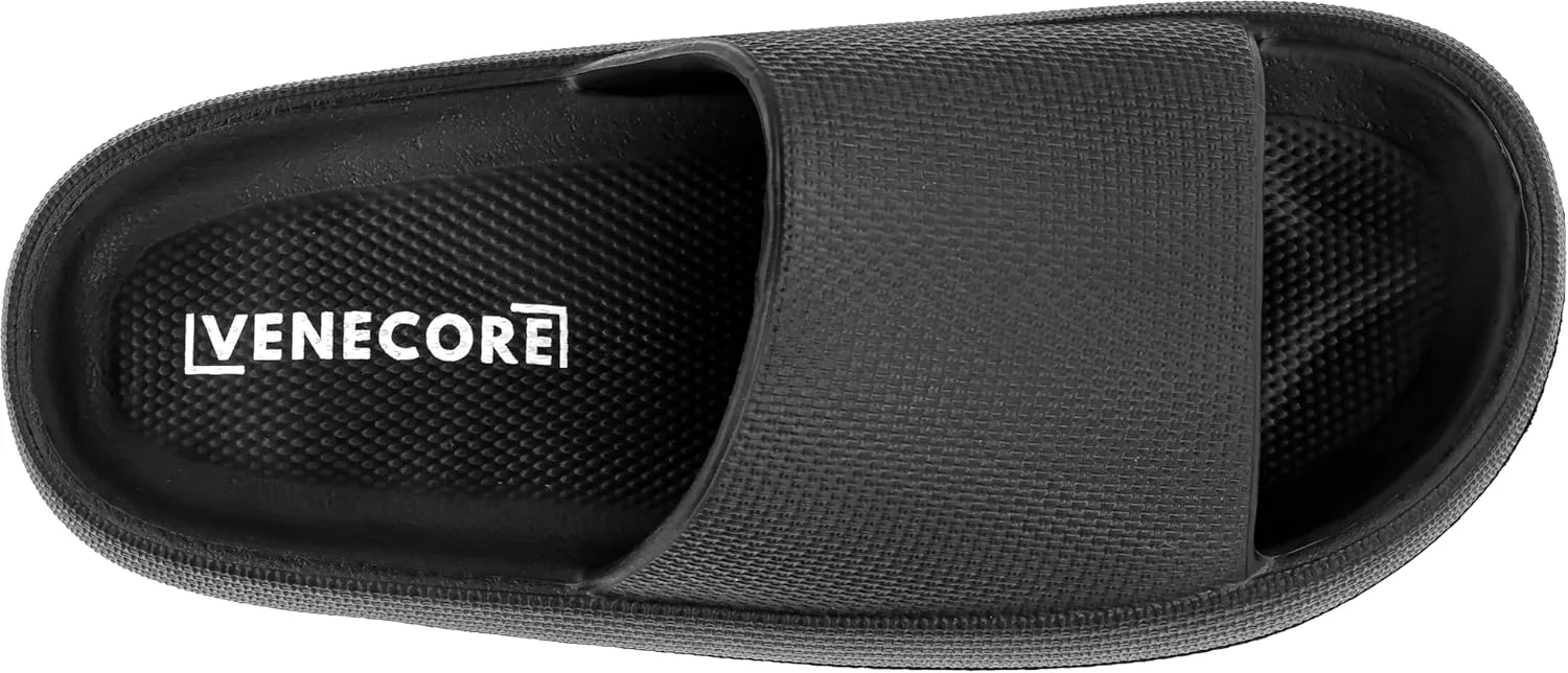 Nube Pillow Slippers For Women and Men House Shoes, Shower Slide, Cloud Slippers, Bathroom Shoes Cushioned Thick Sole Beach Sandals, Lightweight Non-Slip Sandals