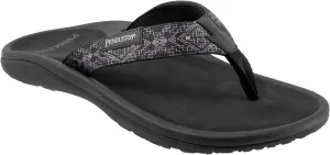 PENDLETON Men's Sandals with Cushioned EVA Insole Pattern, Microfiber Lining, Flexible Rubber Sole, 1/2" Heel