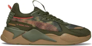 Puma Mens Rs-X Camo Dye Lace Up Sneakers Shoes Casual - Green