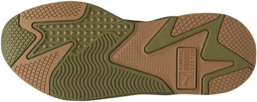 Puma Mens Rs-X Camo Dye Lace Up Sneakers Shoes Casual - Green