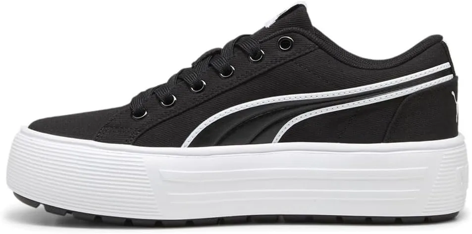 Puma Womens Kaia 2.0 Cv Platform Sneakers Shoes Casual - White