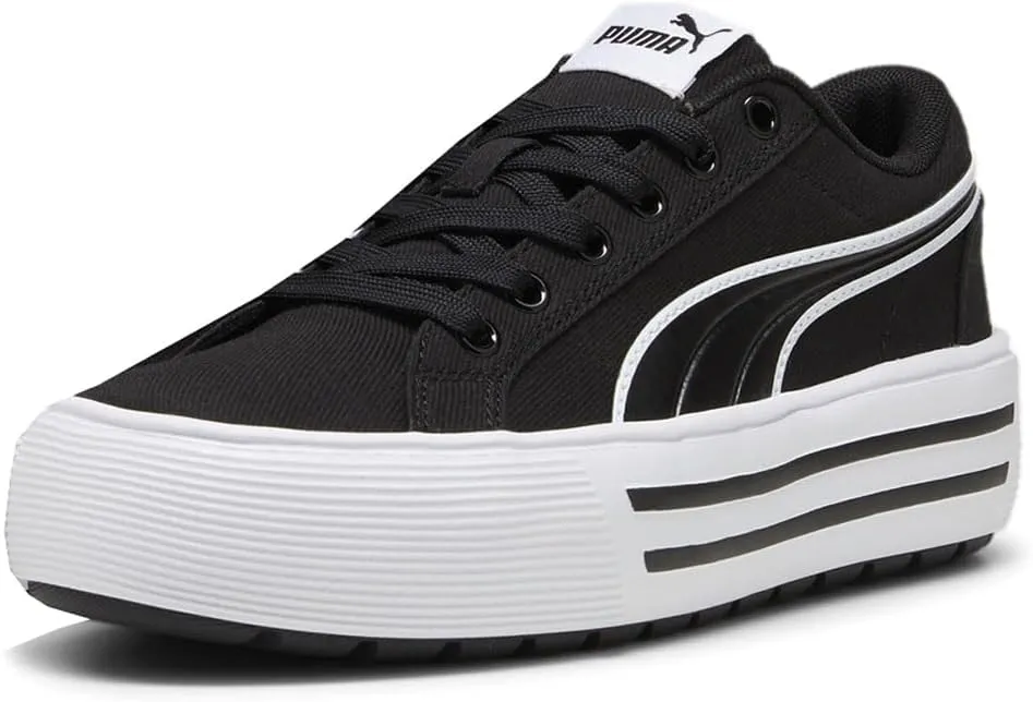 Puma Womens Kaia 2.0 Cv Platform Sneakers Shoes Casual - White