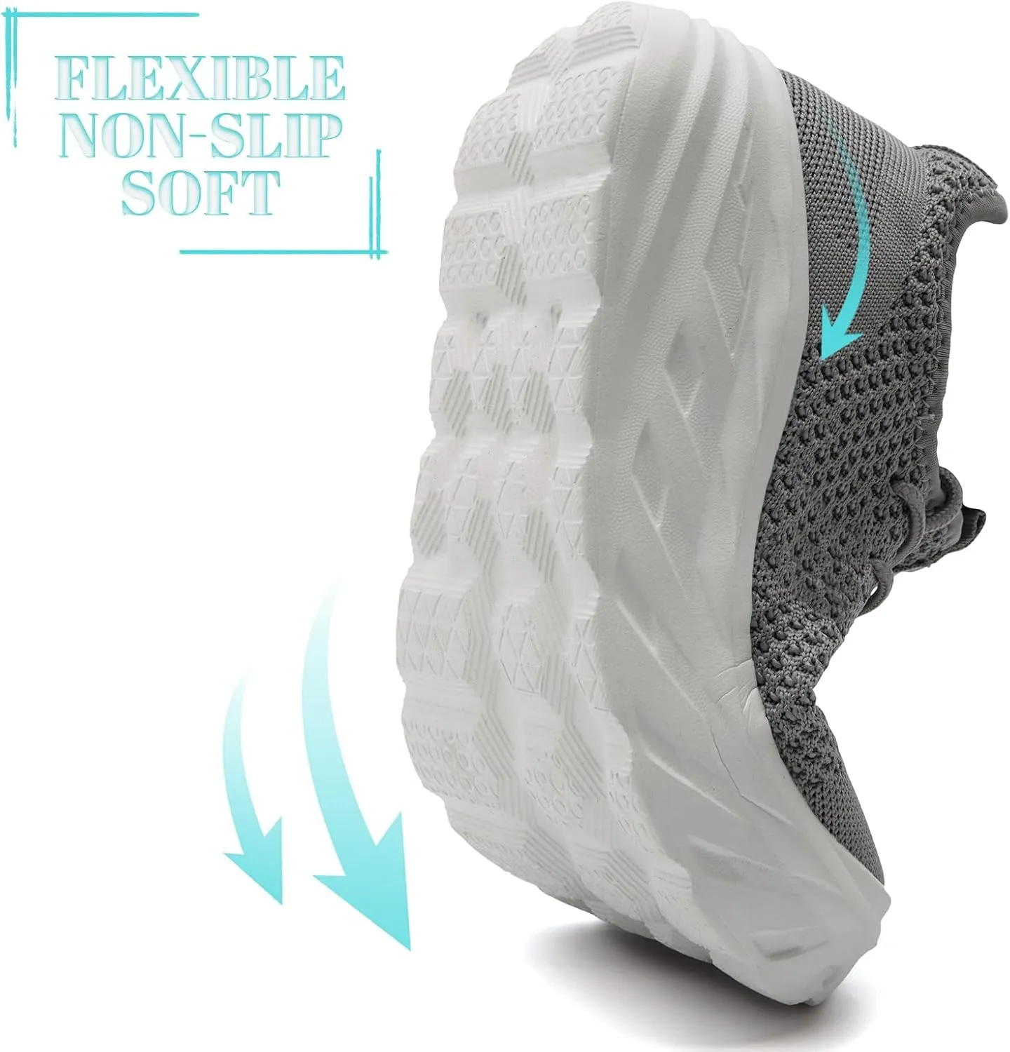 QIJGS Platform Sneakers for Women Fashion Casual Shoes Lightweight Wide mesh Sheos