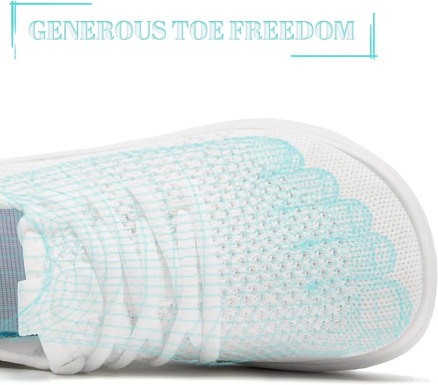 QIJGS Platform Sneakers for Women Fashion Casual Shoes Lightweight Wide mesh Sheos
