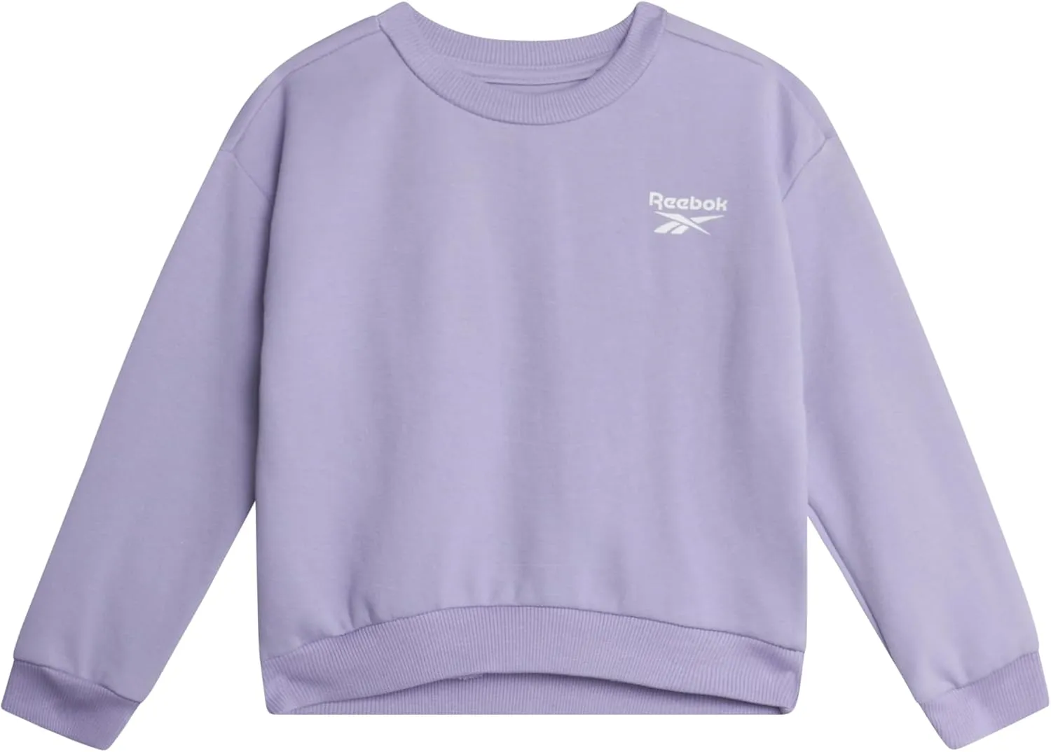 Reebok Toddler Girls Pants Set - 2 Piece Active Fleece Hoodie Sweatshirt and Leggings for Toddlers and Little Girls (2T-6X)
