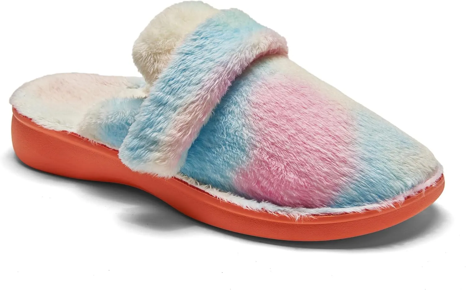 SOLLBEAM Womens Slippers House shoes with Arch Support Orthotic Heel Cup indoor outdoor sandals