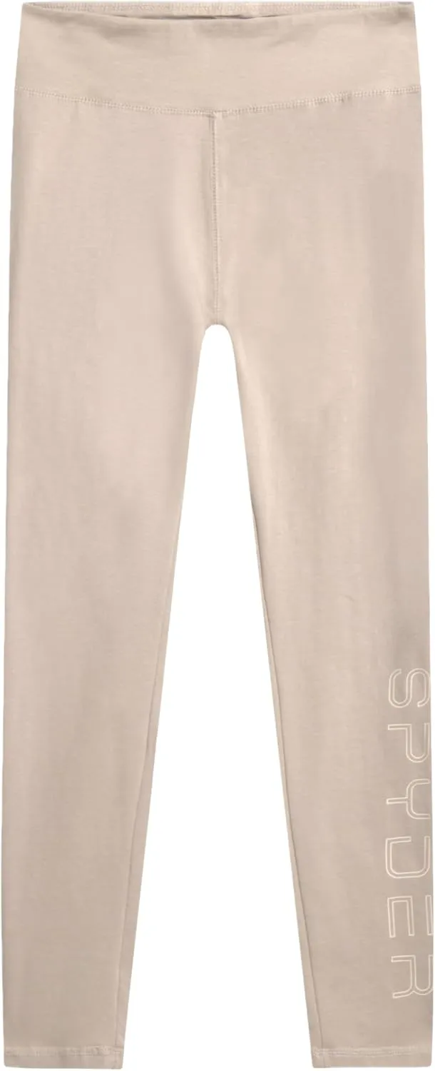 Spyder Women's Cotton Legging - Soft High Waisted 4-Way Stretch Wide Waistband Ankle Jersey Legging (Sizes: S-3X)