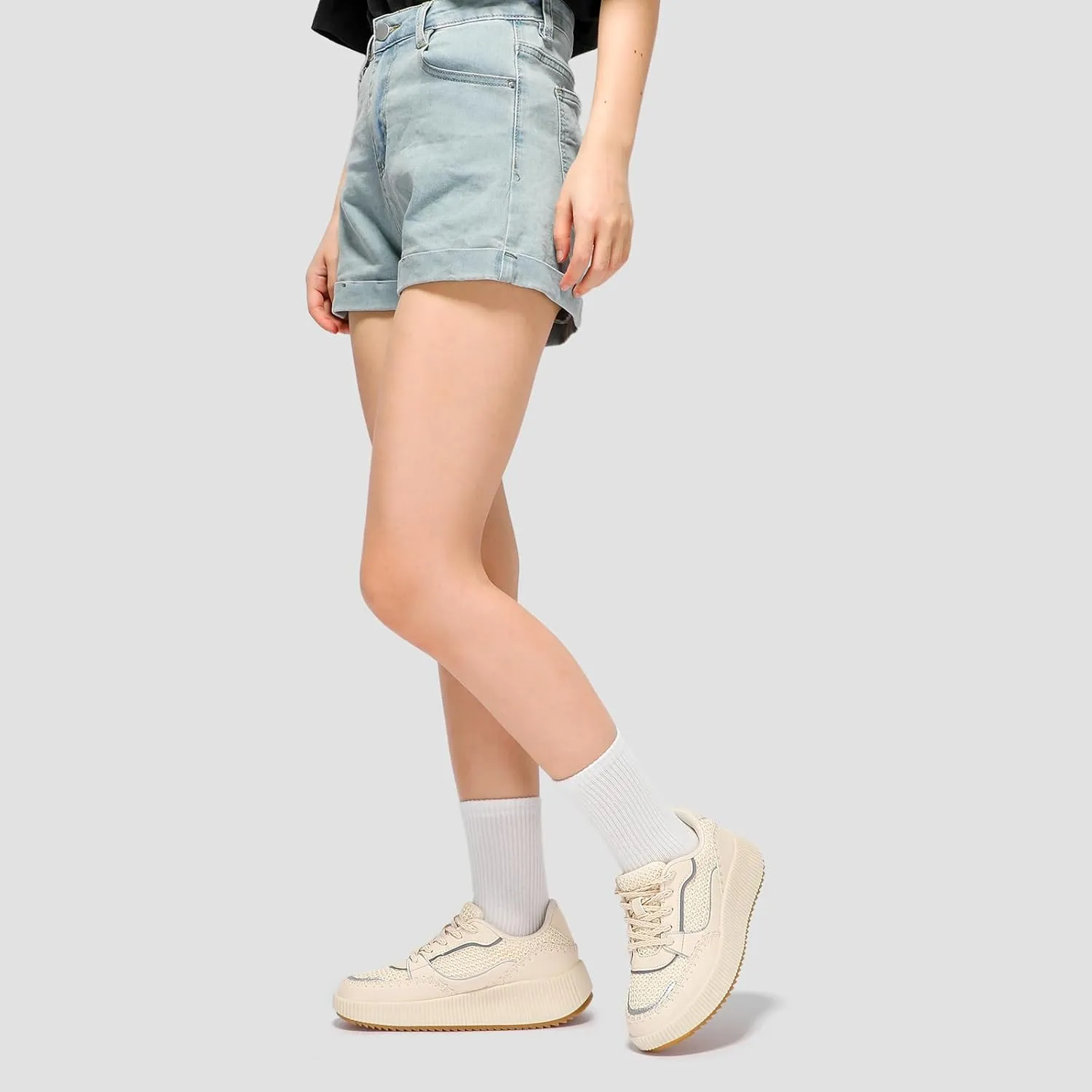 STQ Platform Sneakers Women Fashion Shoes 2024 Orthopedic Walking Shoes with Plantar Fasciitis