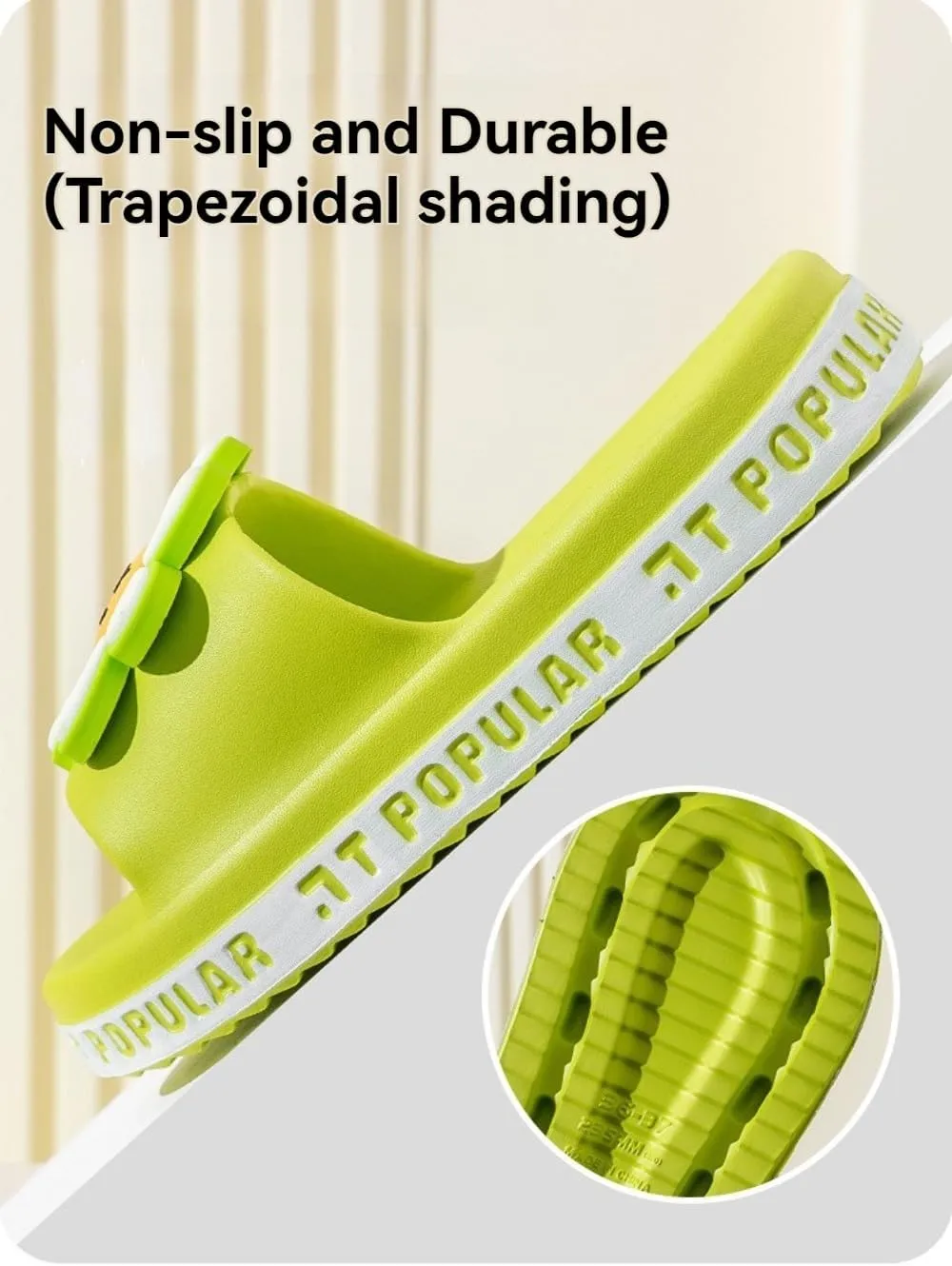 Sunflower Slippers for Women Indoor Outdoor Beach Travel Slides Shower Sandals Cushioned Thick Sole Y2k Aesthetic Cute