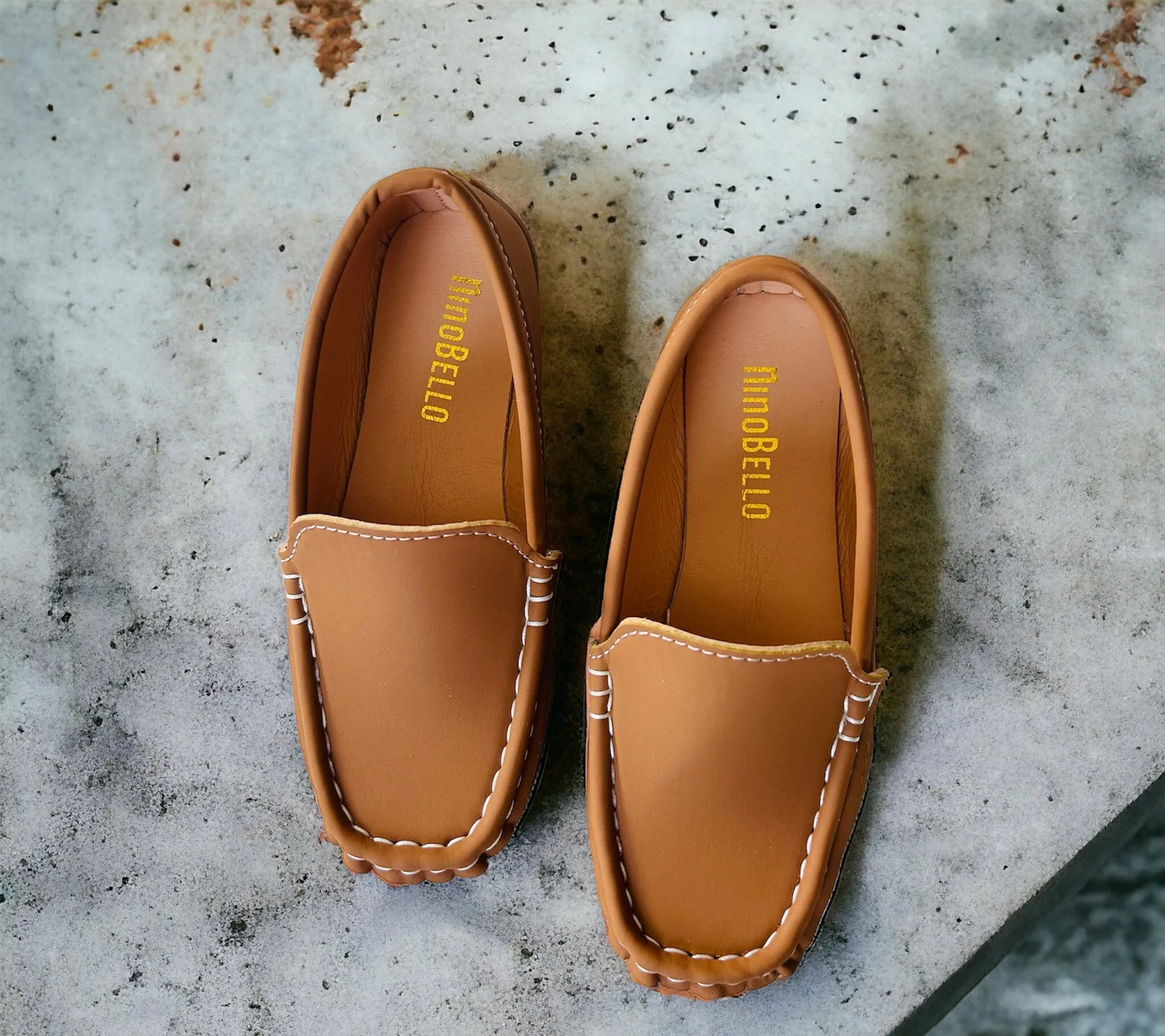 TAN BROWN LOAFERS