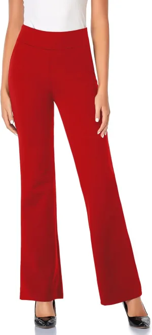 Tapata Women Dress Pants 28"/30"/32"/34" High Waist Stretchy Bootcut Pants Tall, Petite, Regular for Office Business Casual