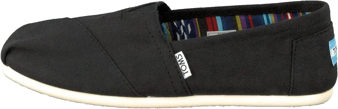 TOMS Toddler Girls Alpargata Slip On Sneakers Shoes