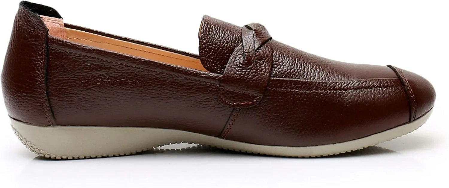 VenusCelia Women's Braid Dance Flat Shoe