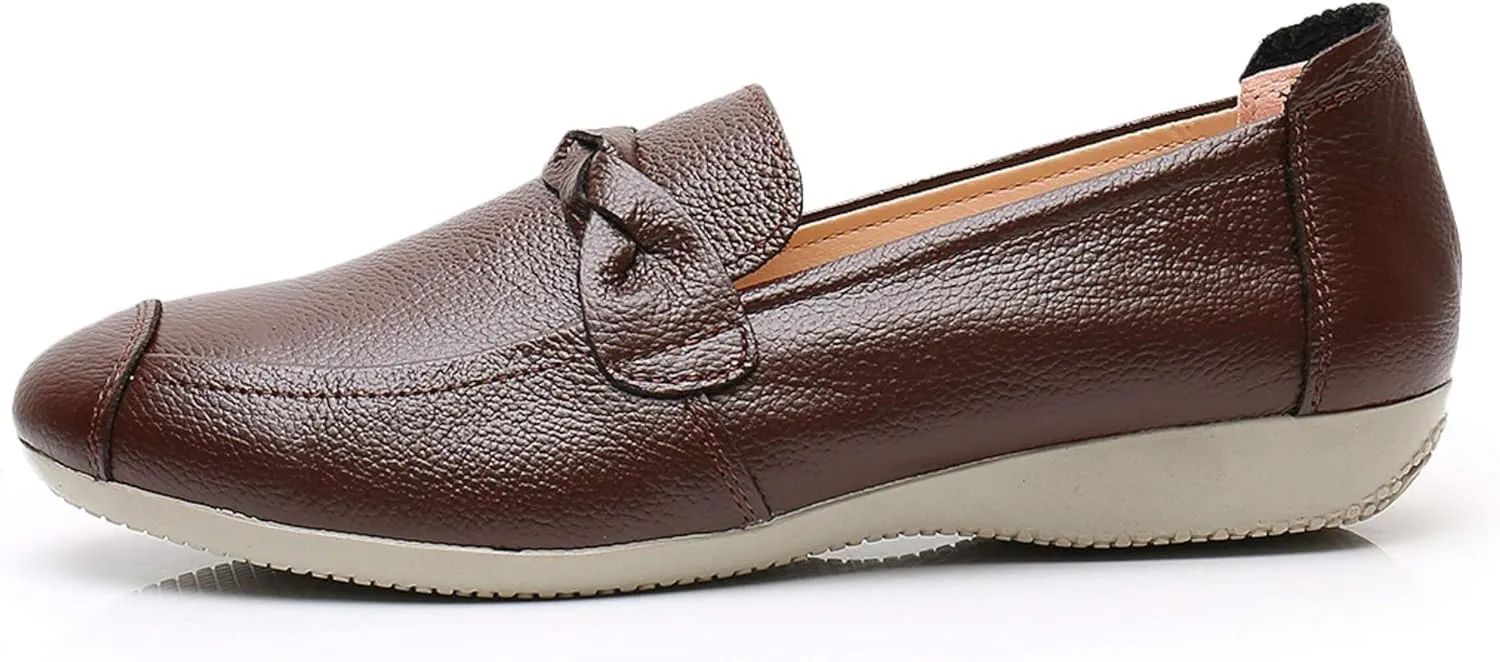 VenusCelia Women's Braid Dance Flat Shoe