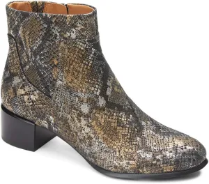 Vionic Women's Vivien Kamryn Waterproof Ankle Boot- Supportive Short Booties That Include Three-Zone Comfort with Orthotic Insole Arch Support, Medium Fit