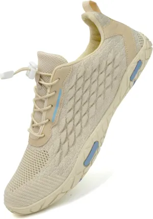 WateLves Barefoot Water Shoes Women Men Beach Swim Shoes Athletic Quick-Dry Aqua Socks Breathable Mesh Sneakers Walking Shoes