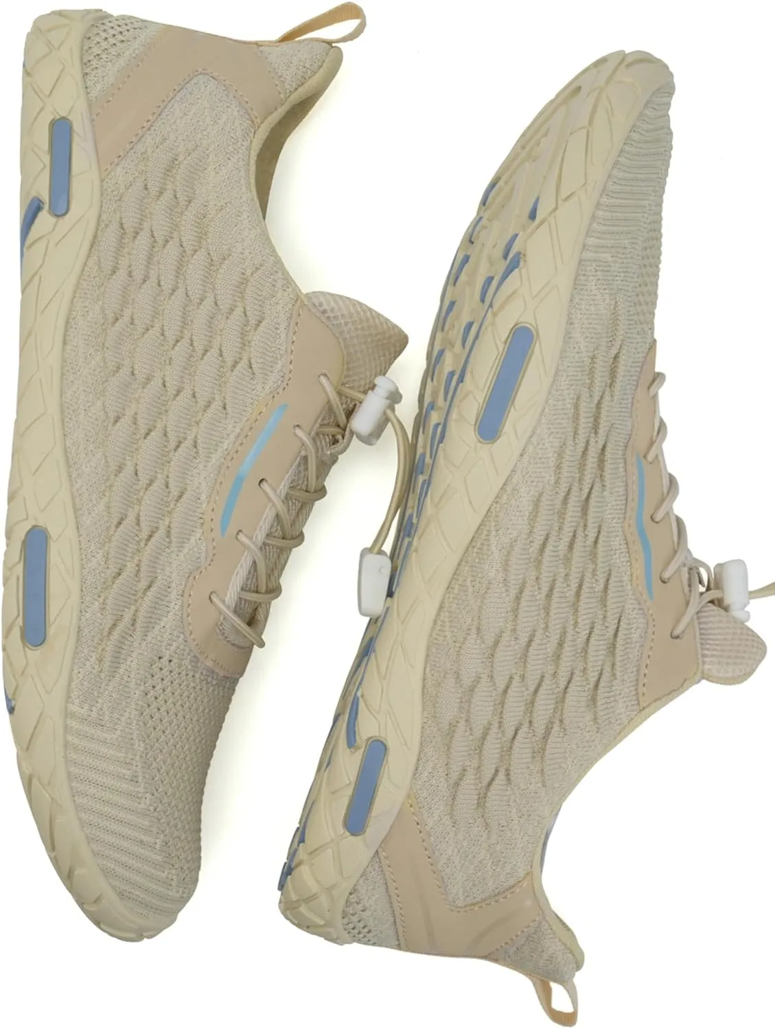 WateLves Barefoot Water Shoes Women Men Beach Swim Shoes Athletic Quick-Dry Aqua Socks Breathable Mesh Sneakers Walking Shoes
