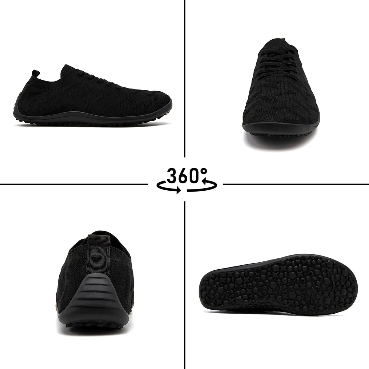 Women Barefoot Shoes Slip-On Lightweight Minimalist Walking Shoes for Travel Hiking Casual Wear Daily Use Zero Drop Thin Sole Soft Breathable Upper