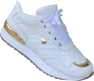 Women Platform Leather Sneakers Casual Shoes Comfortable Walking Sport Trainers for Gym Sport Tennis Athletic Jogging