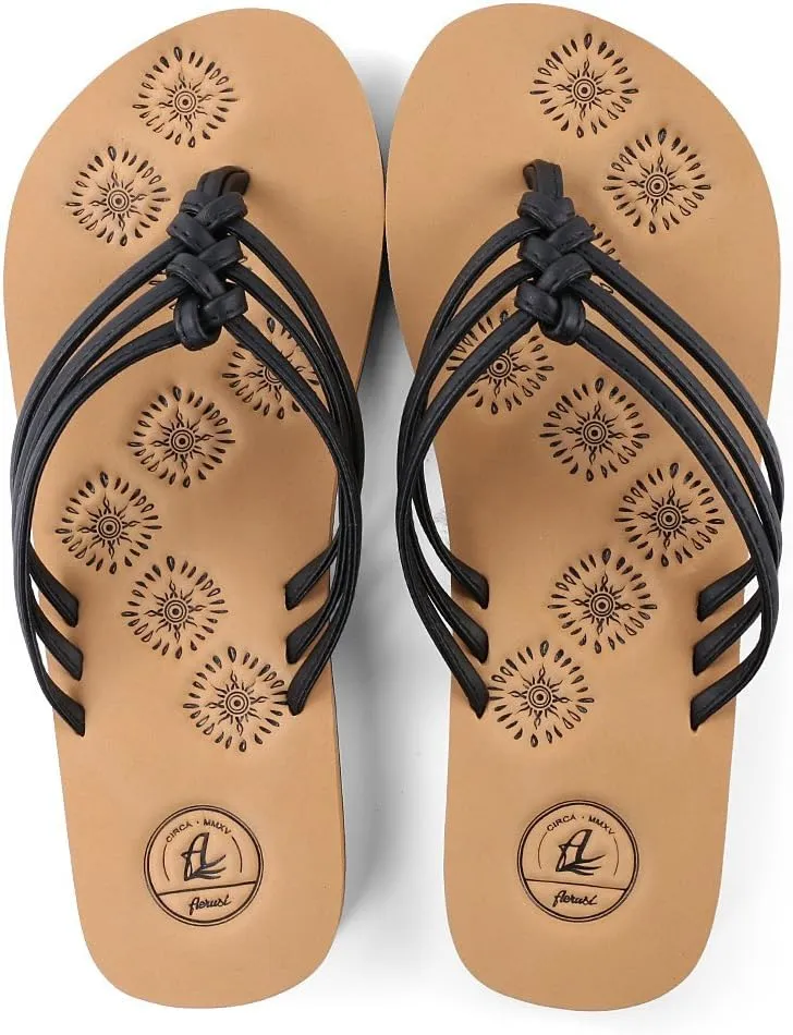 Women's Braided Flip Flops Thong Sandals