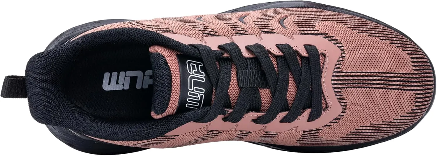Women's Chunky Platform Sneakers LYNSS 1.0 Lightweight Walking Lace-up Memory Foam Comfortable Casual Sneakers