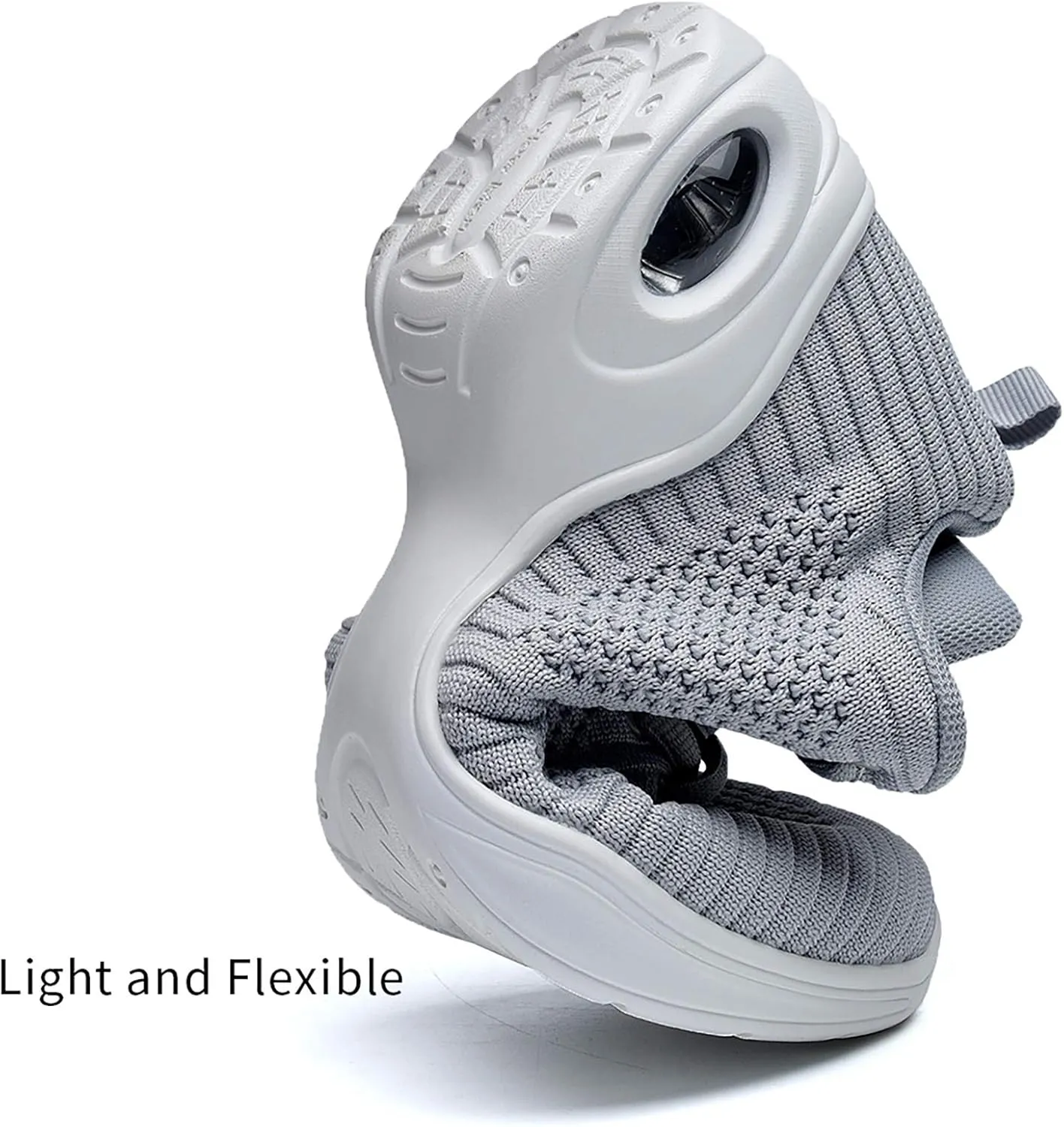 Women's Jazz Shoes Lace-up Sneakers - Breathable Air Cushion Lady Split Sole Athletic Walking Dance Shoes Platform