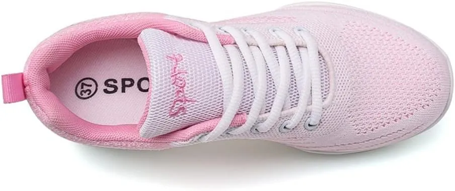 Women's Jazz Shoes Lace-up Sneakers Modern Dance Shoes Cushion Platform Walking Dance Shoes