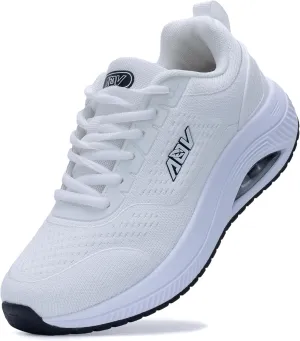 Womens Wide Walking Shoes Arch Support Orthotic Air Sneakers Comfortable Tennis Athletic Running Shoes