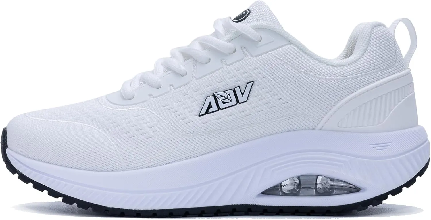 Womens Wide Walking Shoes Arch Support Orthotic Air Sneakers Comfortable Tennis Athletic Running Shoes