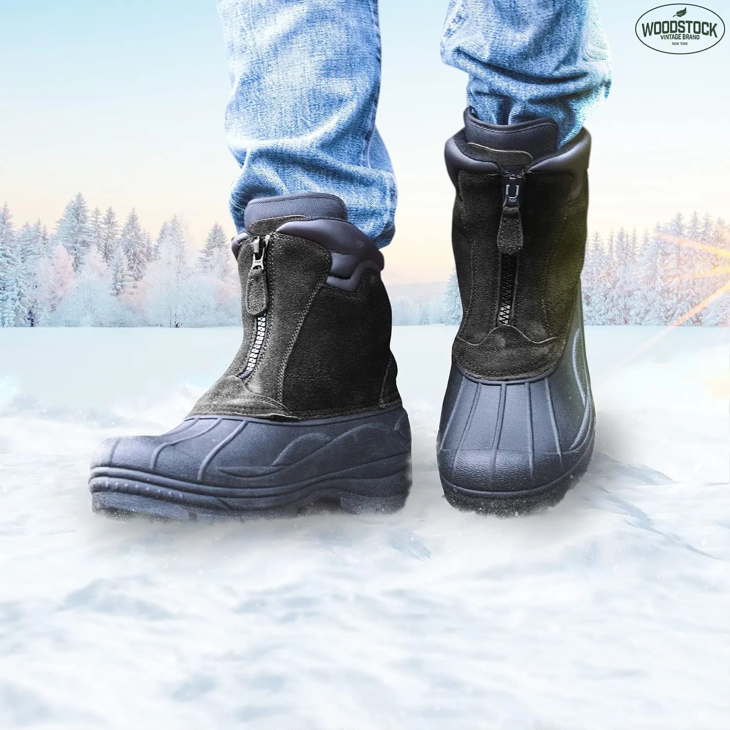 Woodstock Mens Brock Snow Boots