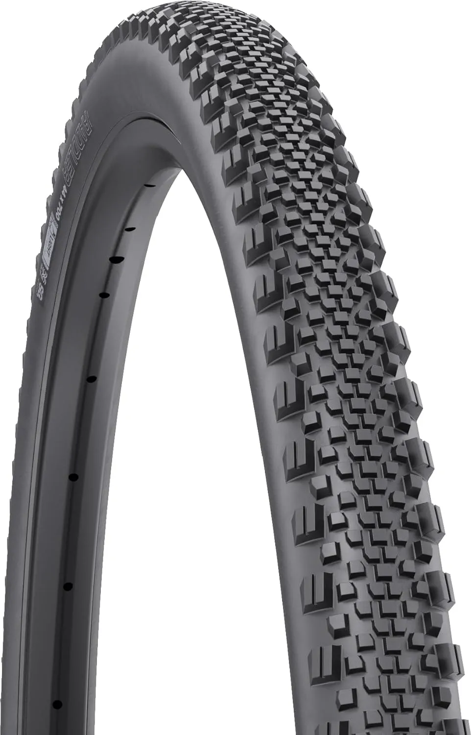WTB Raddler Gravel Bike Tire, Tubeless Ready Folding Bead, Lightweight Fast Rolling, Available in 700 x 40 and 700 x 44 Sizes, with Black or Tan Sidewall, SG2 Puncture Protection Available