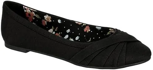XAPPEAL Dani Jo - Women's Slip-On Pointed Toe Casual Dress Ballet Flats